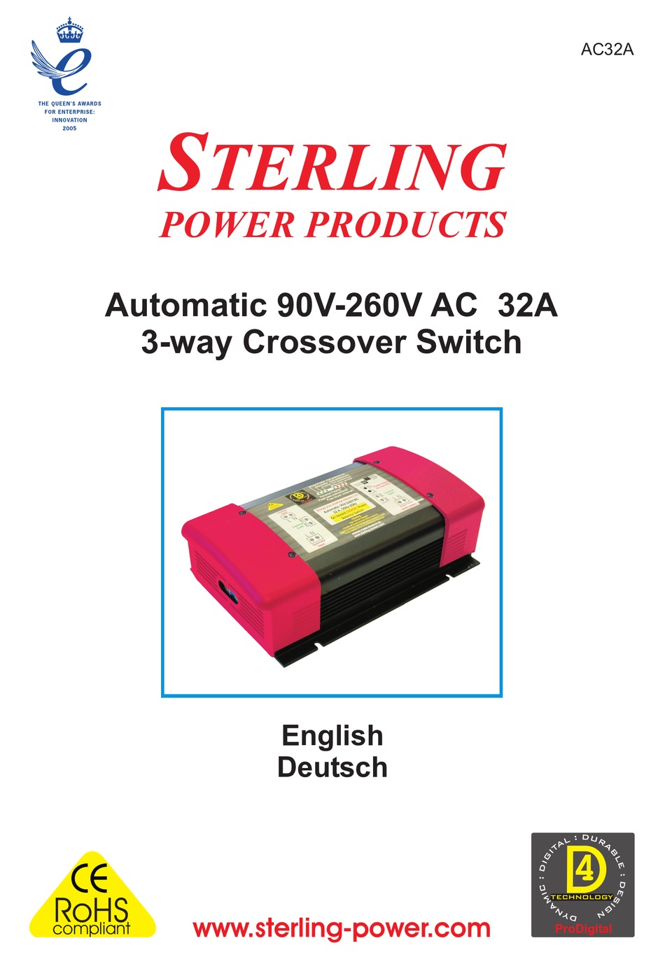 STERLING POWER PRODUCTS AC32A USER MANUAL Pdf Download ManualsLib