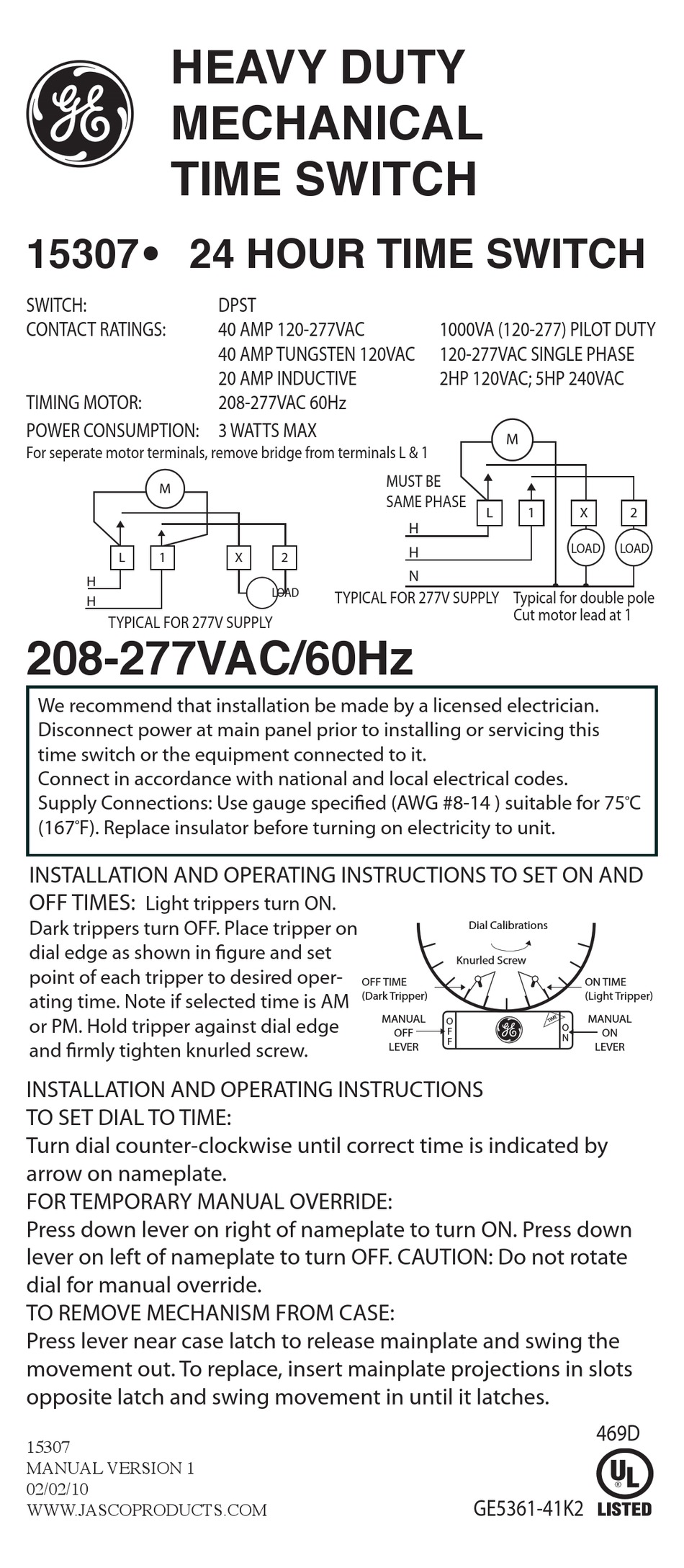 Ge User Manual Pdf Download Manualslib