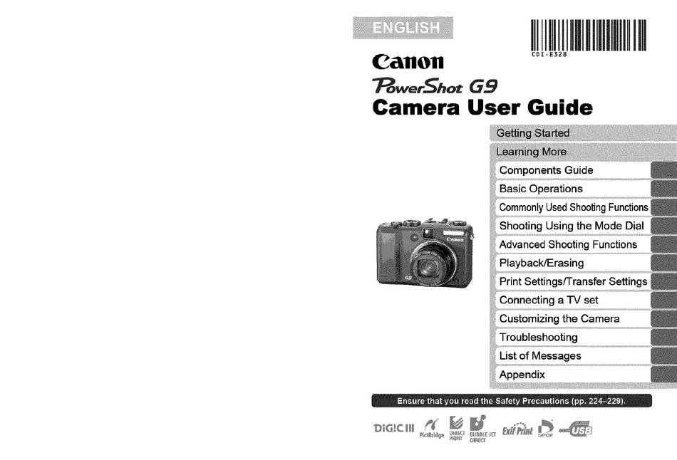 canon g9 software for mac