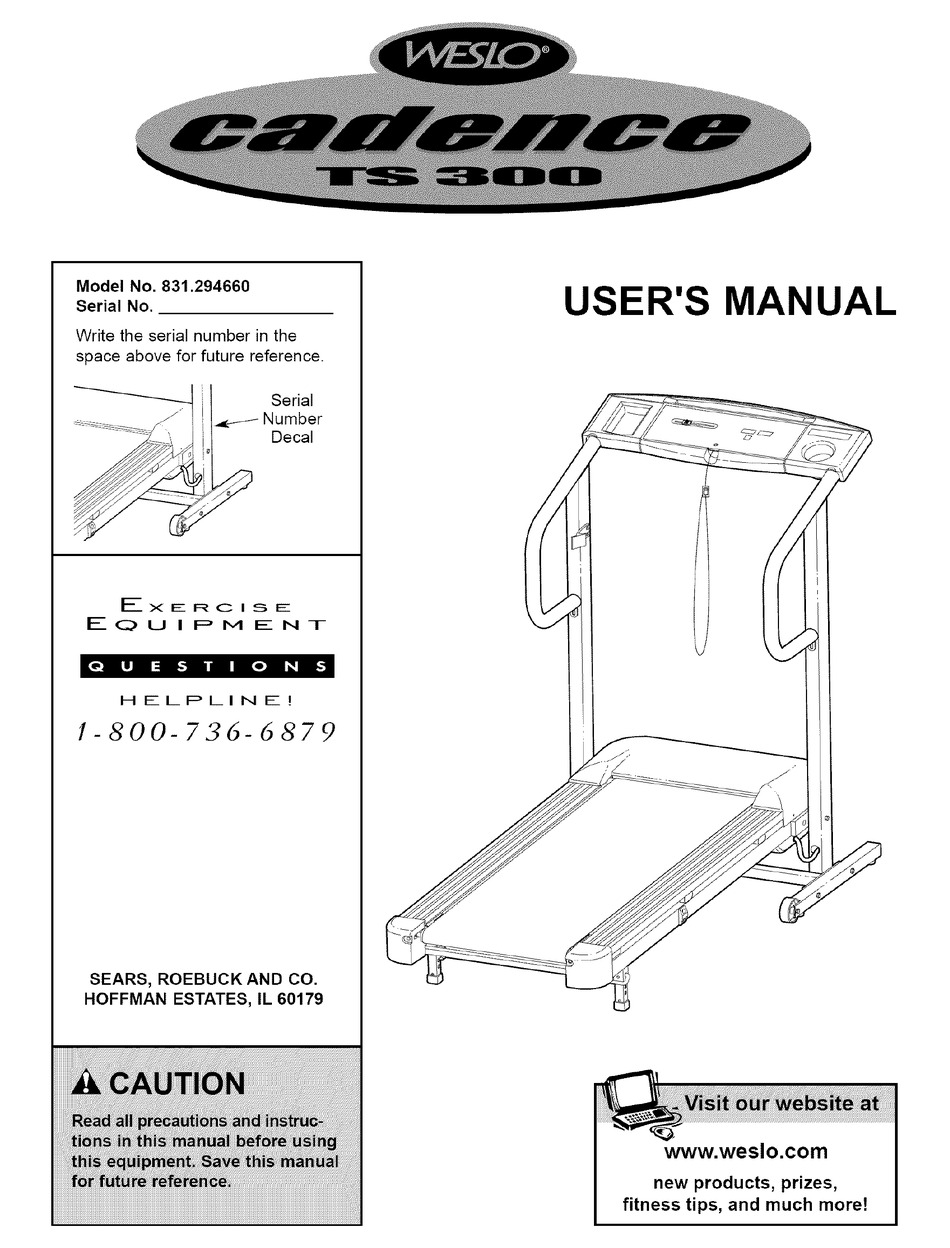 Cadence ts 310 treadmill hot sale