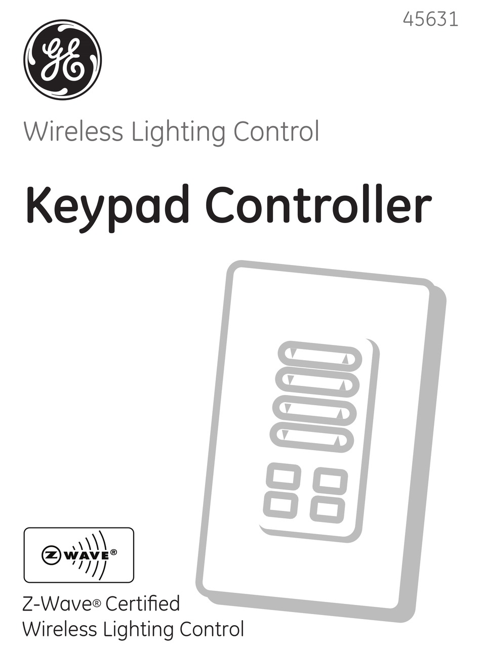 GE KEYPAD CONTROLLER 45631 MANUAL Pdf Download ManualsLib