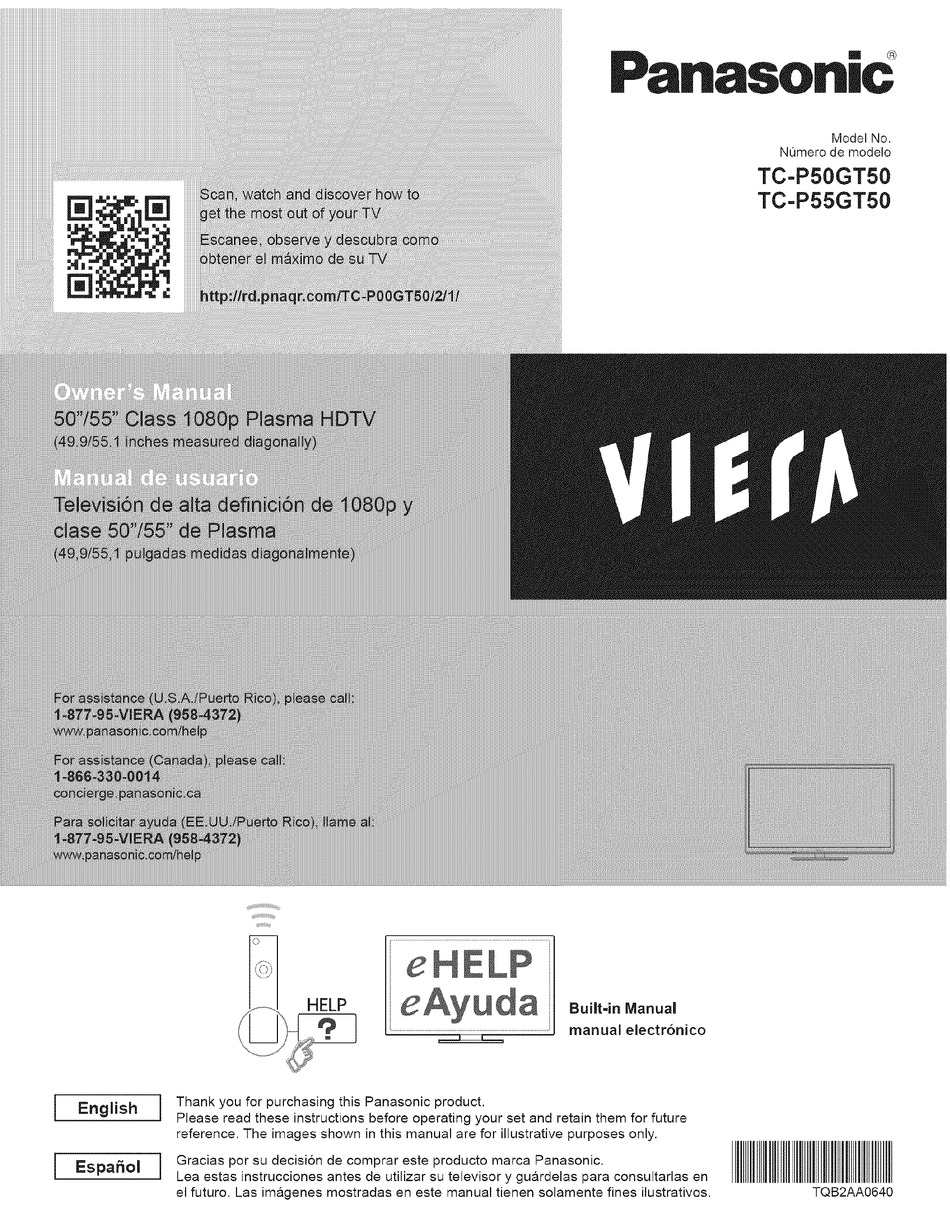 Panasonic Viera Tc P50gt50 Owner S Manual Pdf Download Manualslib Panasonic Viera Tc P50gt50 Owner S Manual Pdf Download Manualslib