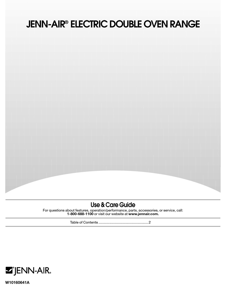 JENN-AIR JER8895BAS USE & CARE MANUAL Pdf Download | ManualsLib