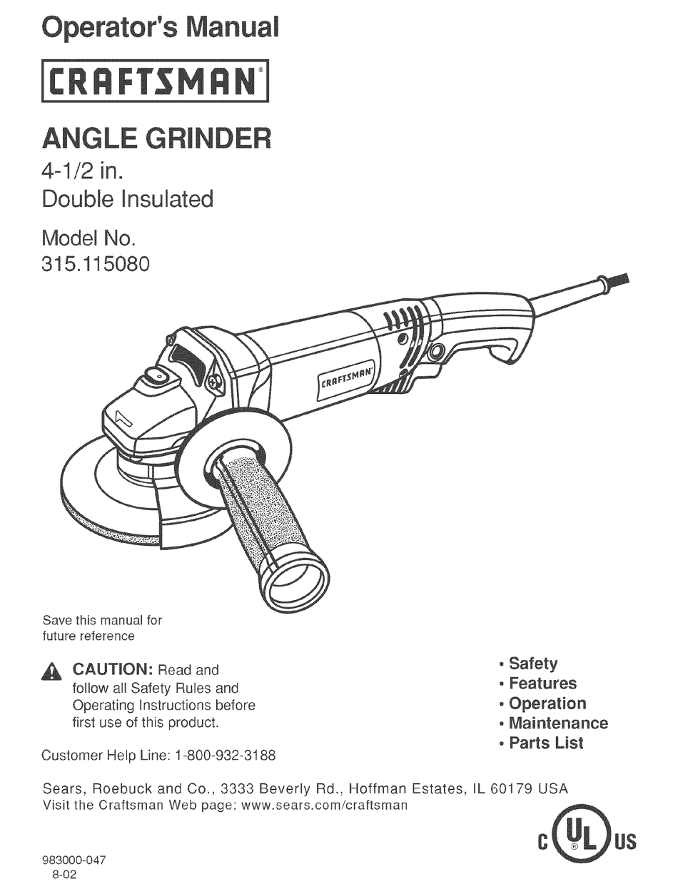 Angle Grinder Safety Guide