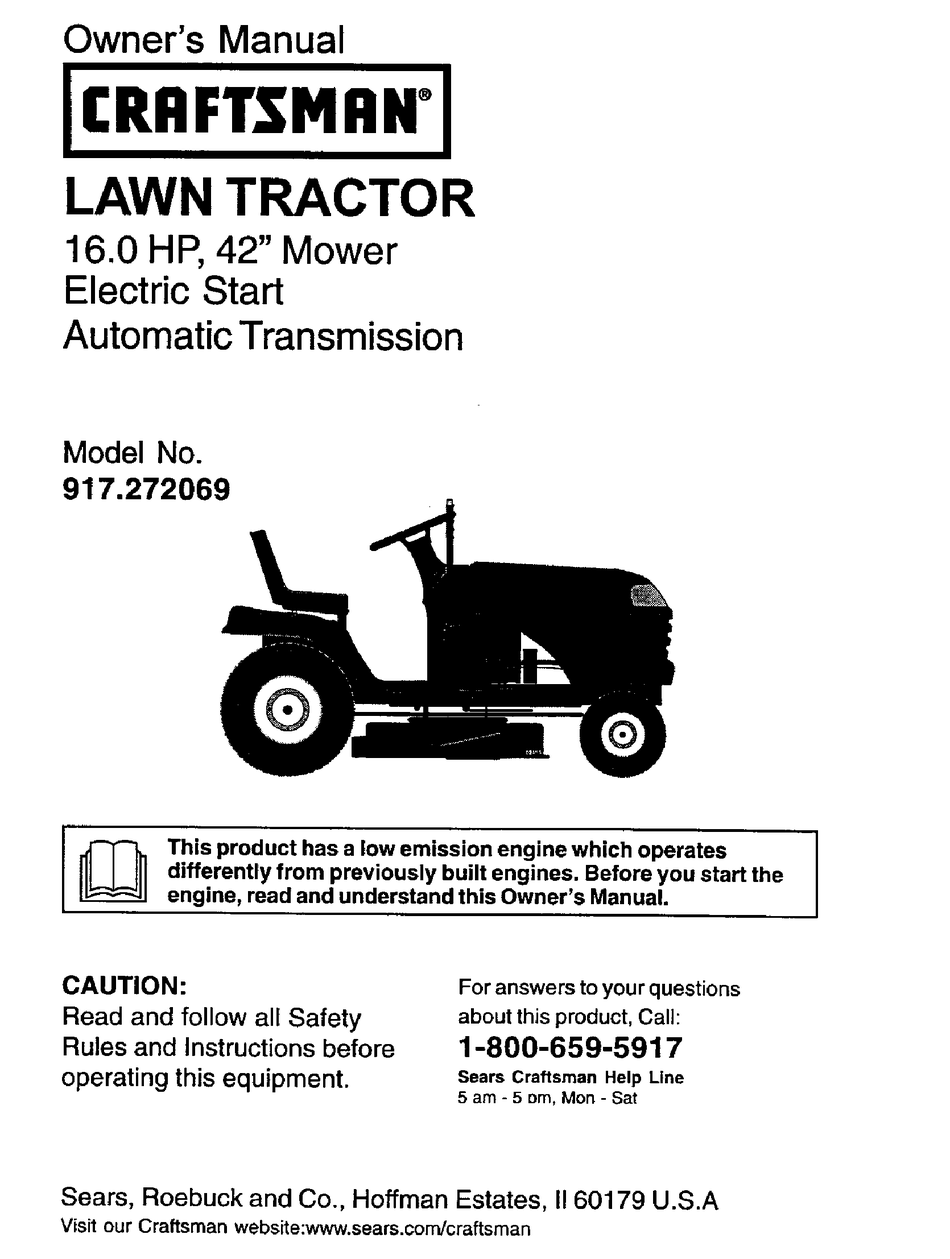 Craftsman 26 Hp 54 Lawn Tractor Parts Manual | Reviewmotors.co