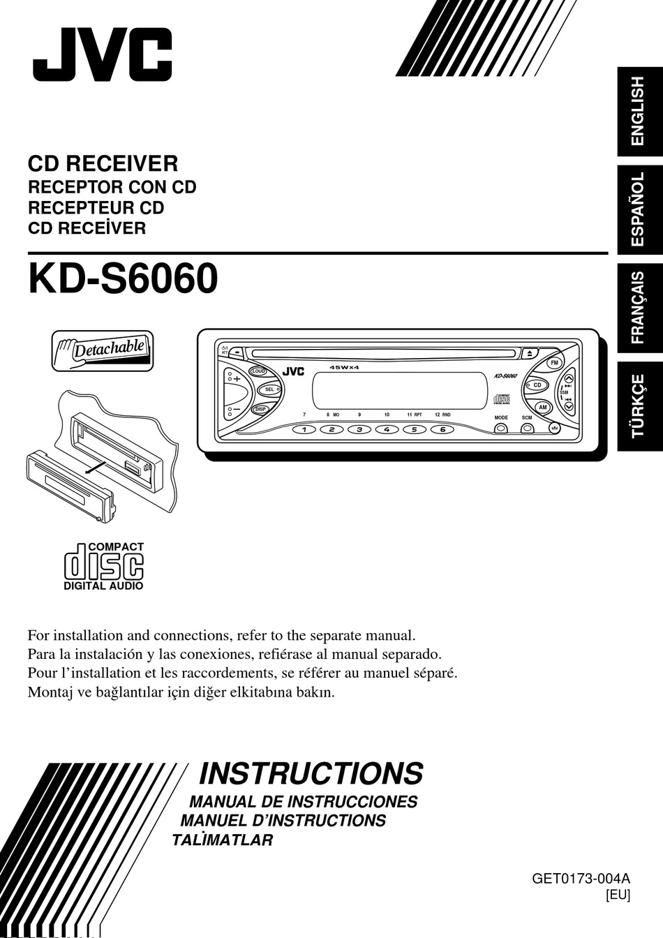 Магнитола jvc kd r402 инструкция на русском