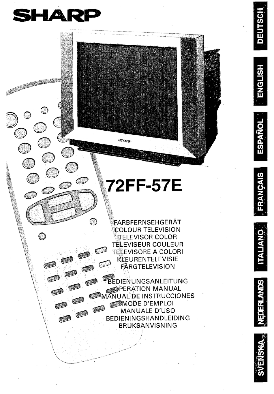 SHARP 72FF57E OPERATION MANUAL Pdf Download ManualsLib