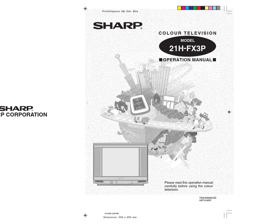 SHARP 21H-FX3P OPERATION MANUAL Pdf Download | ManualsLib