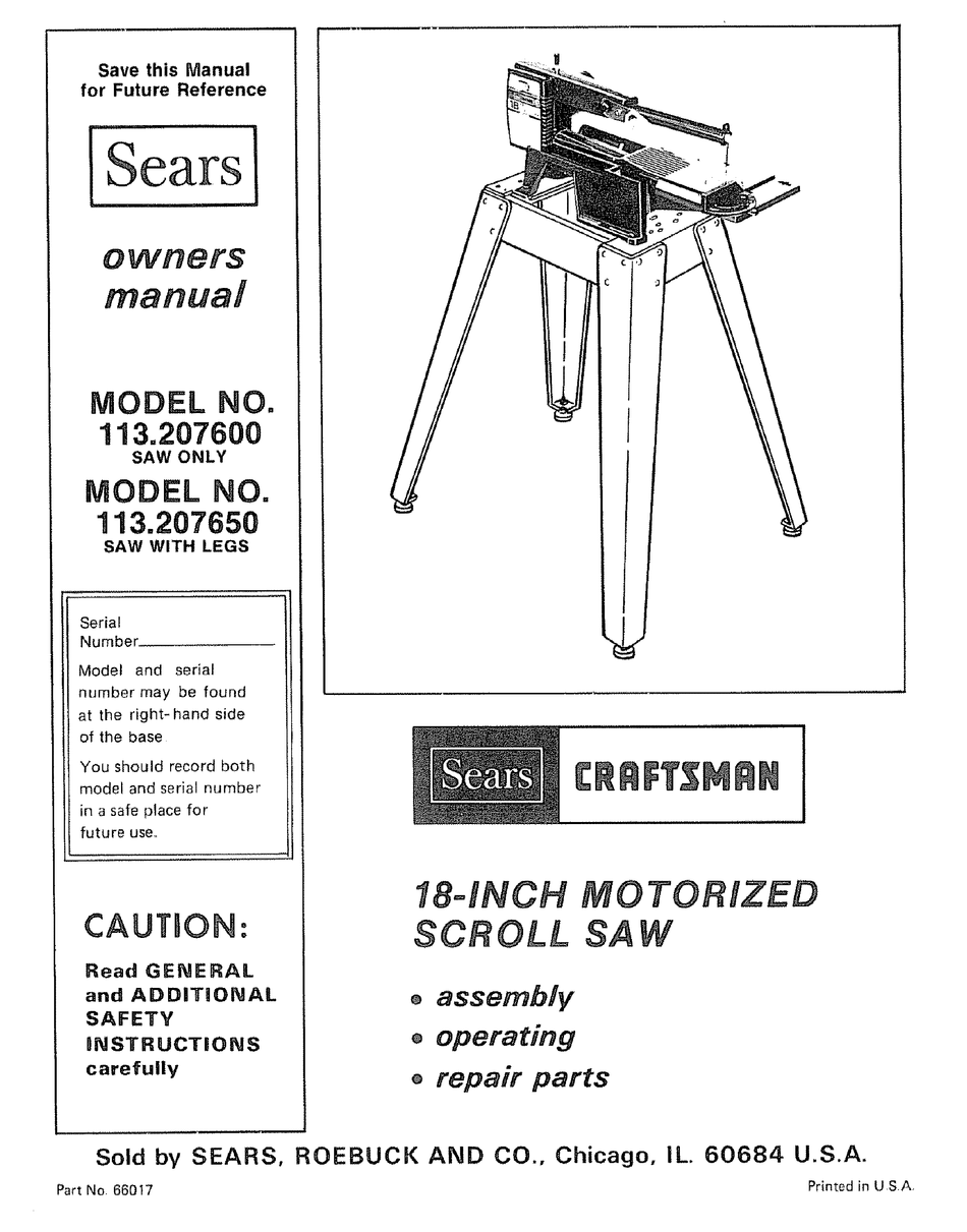 Manual for model l 630 фильтр. 16" Scroll saw инструкция на русском.