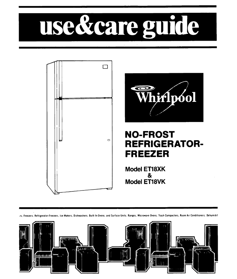 WHIRLPOOL ETL8VK USE & CARE MANUAL Pdf Download ManualsLib