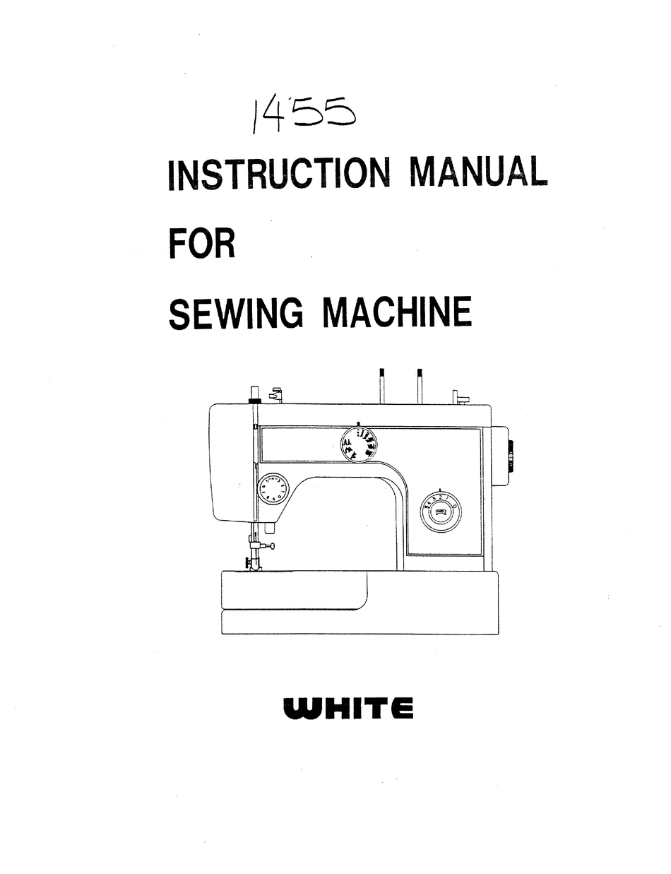 WHITE 1455 INSTRUCTION MANUAL Pdf Download | ManualsLib