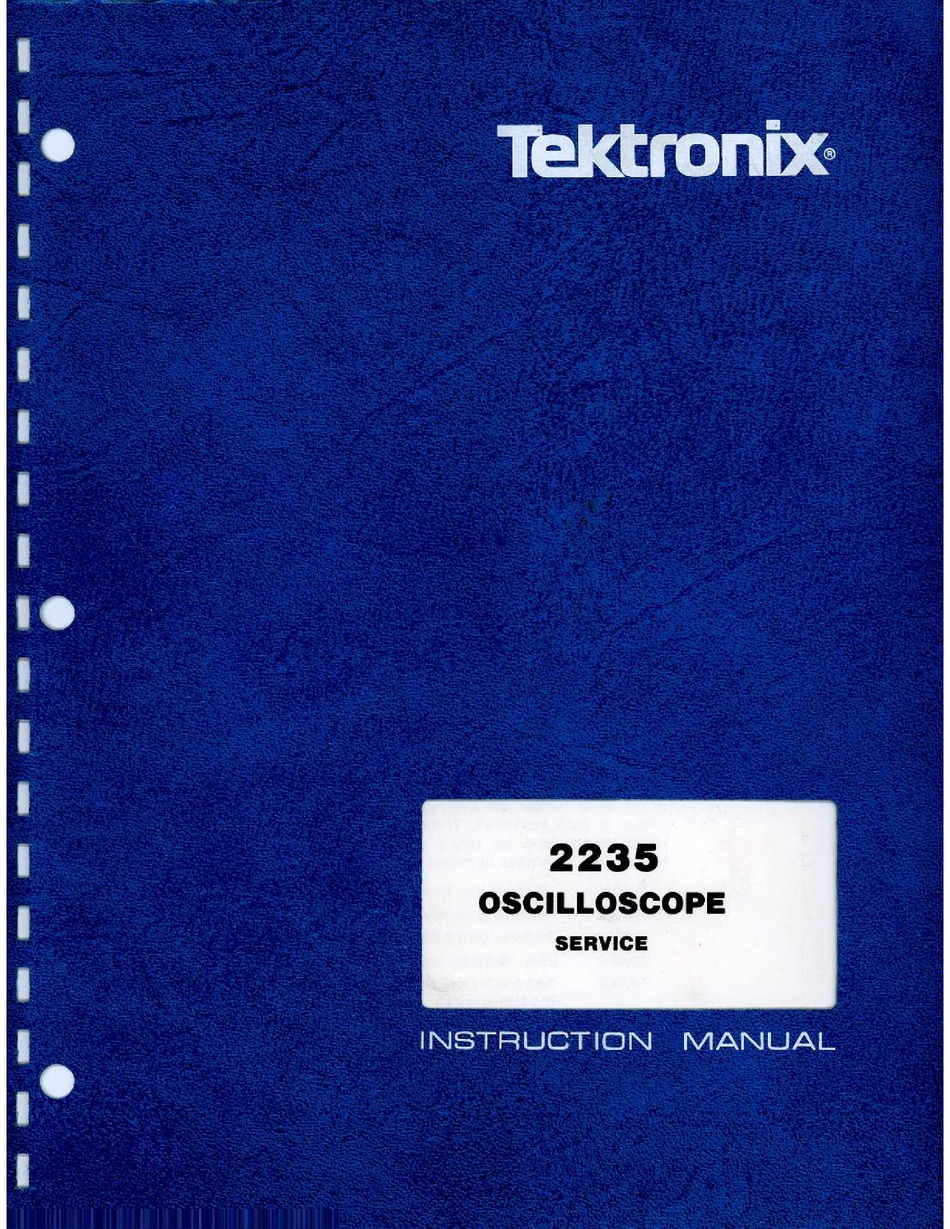 Original Tektronix Instruction Manual for the M 4-trace Plugin 