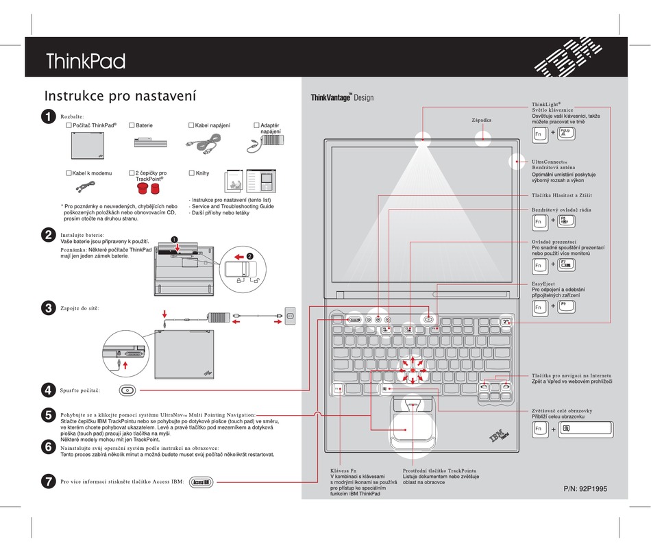 LENOVO THINKPAD T41 SETUP MANUAL Pdf Download  ManualsLib