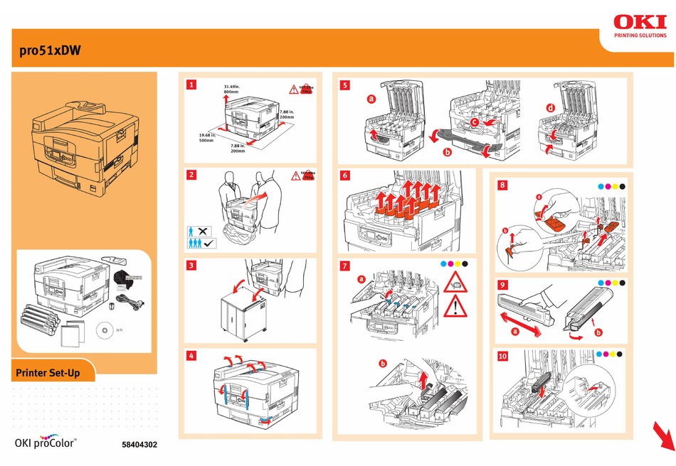 OKI PRO DW SETUP POSTER Pdf Download ManualsLib