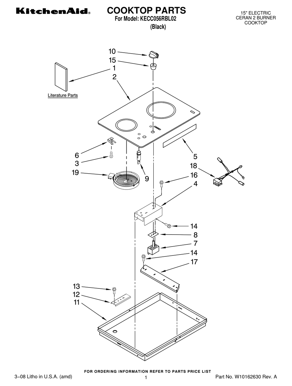 kitchenaid kecc056rbl