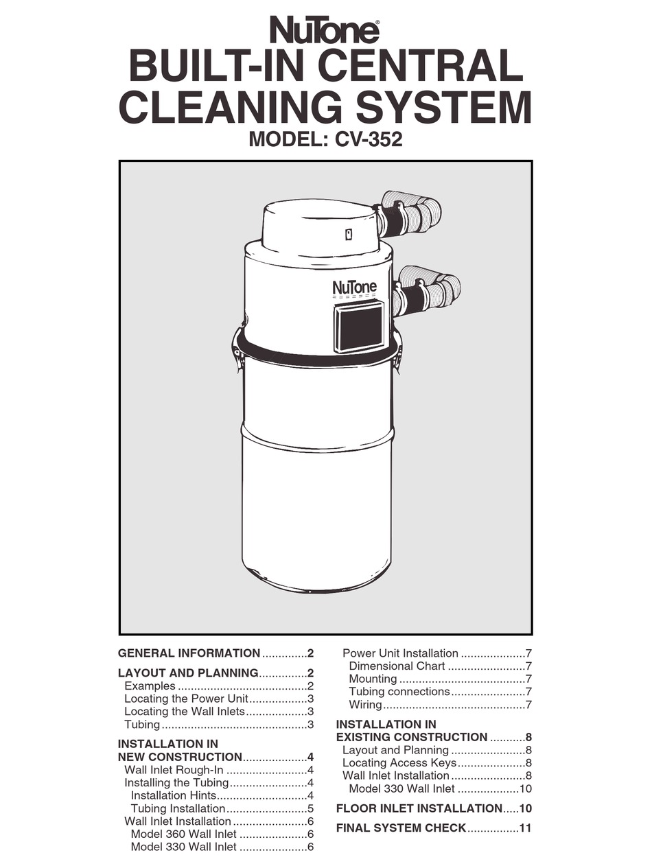 nutone cv 352
