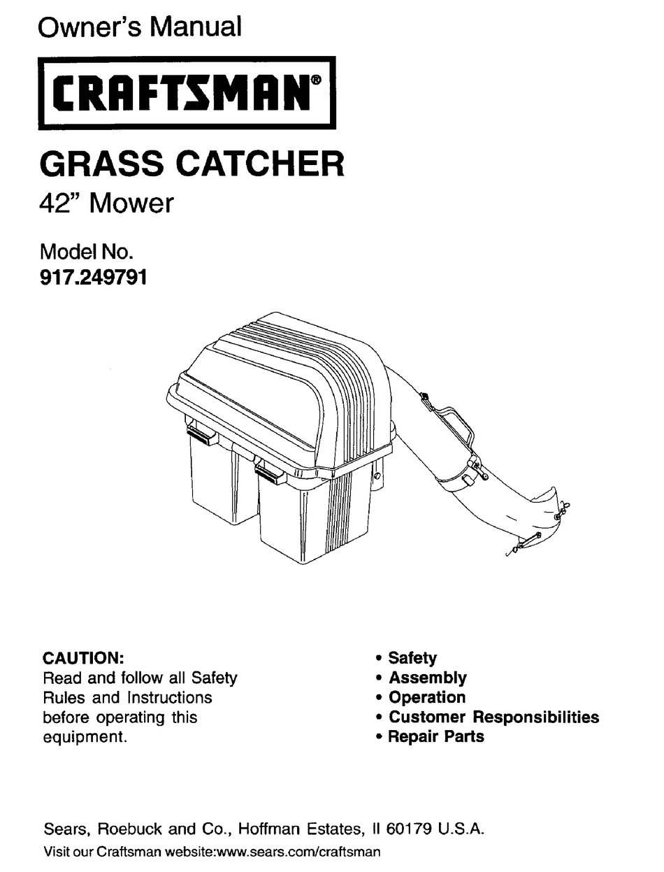 Craftsman 2024 917 bagger