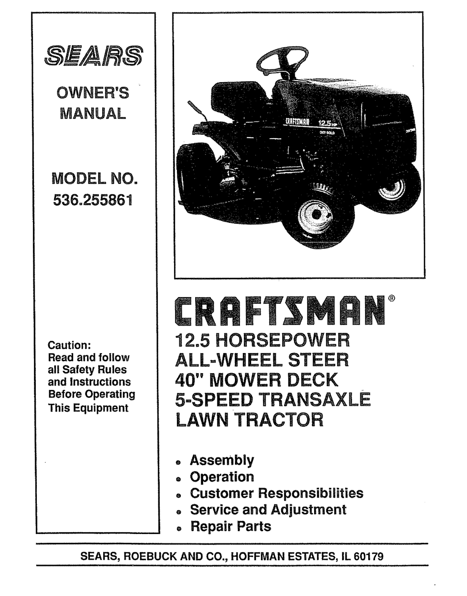 Craftsman 536.270320 online