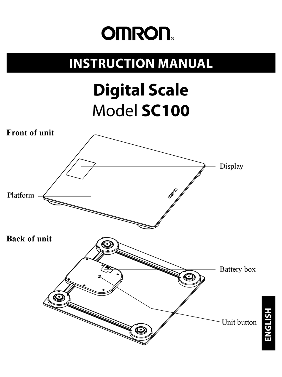 OMRON HN-283 INSTRUCTION MANUAL Pdf Download