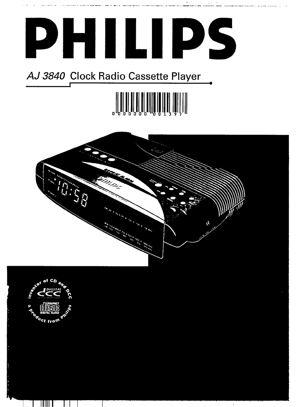 PHILIPS AJ3840 MANUAL Pdf Download ManualsLib