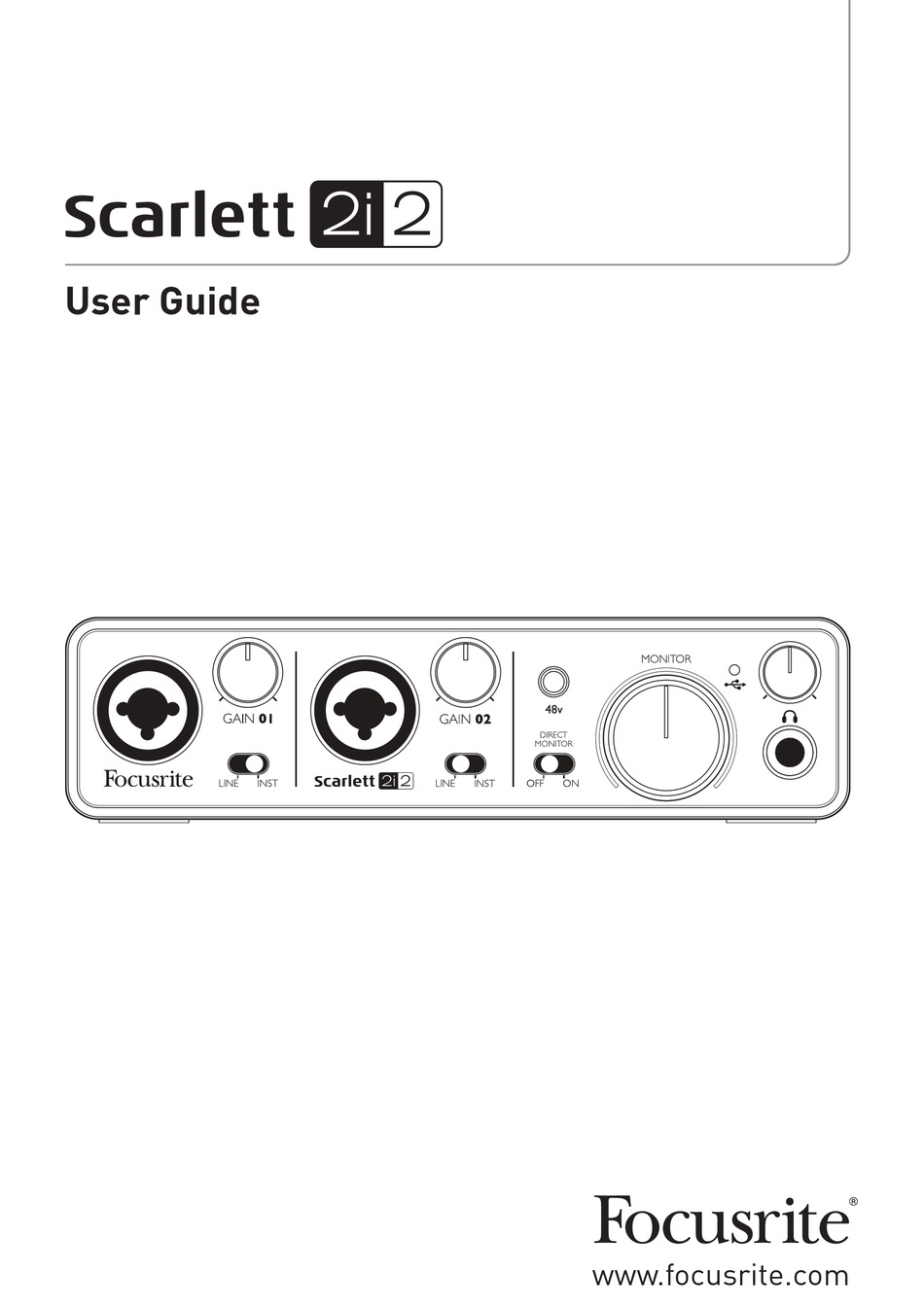 scarlett 2i2 driver for windows 8