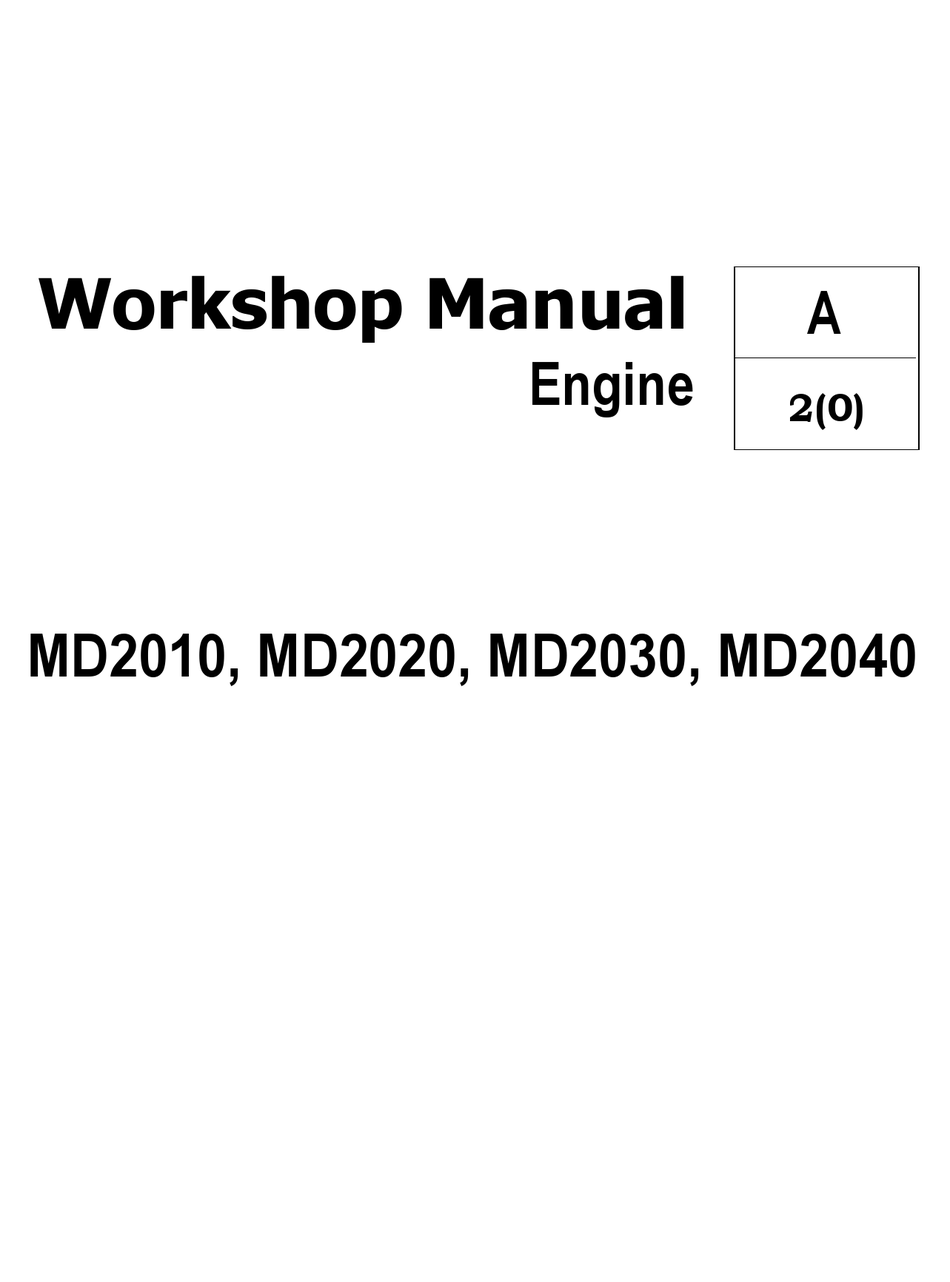 VOLVO MD2010 WORKSHOP MANUAL Pdf Download | ManualsLib | Volvo Penta Md2030 Wiring Diagram | | ManualsLib