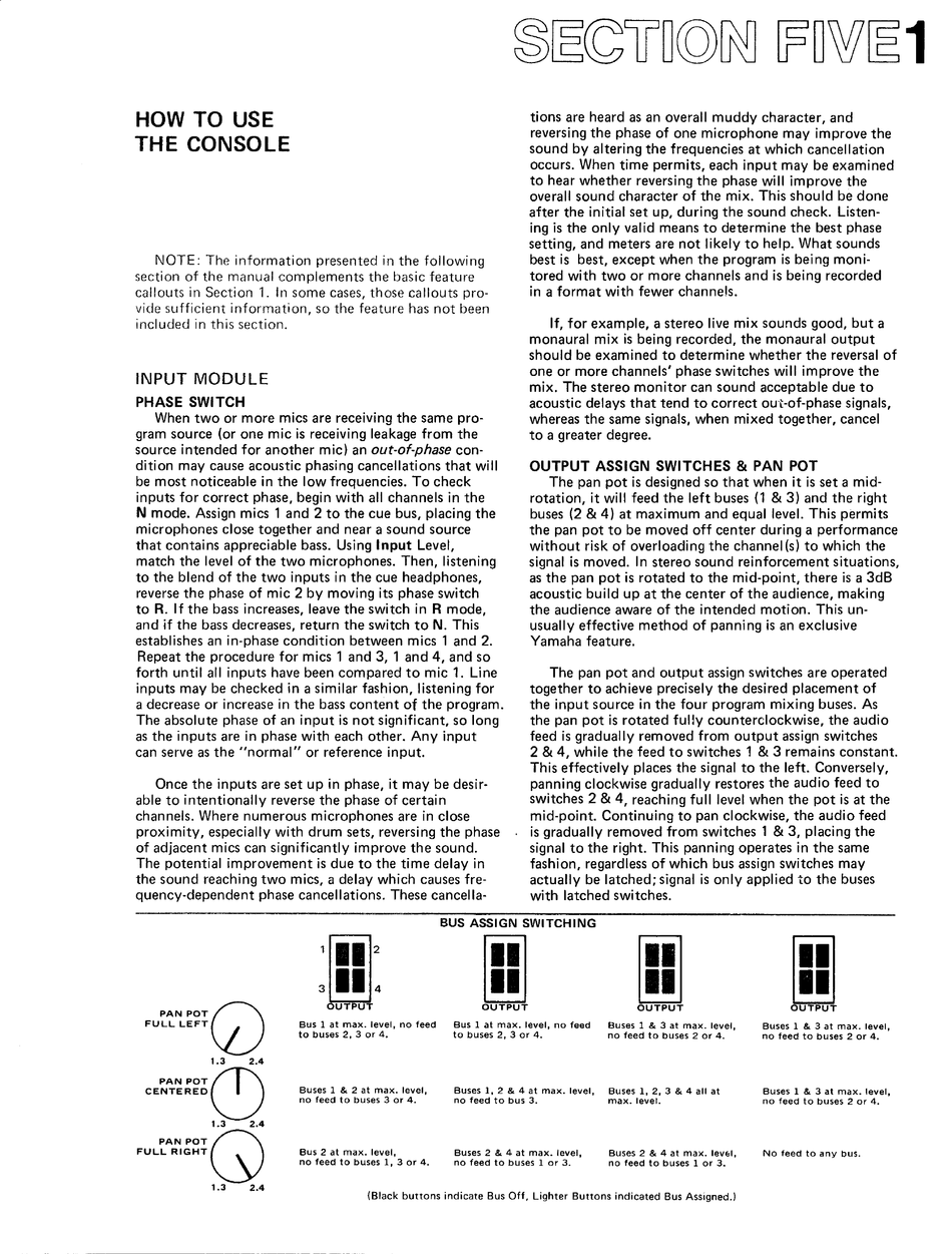 YAMAHA PM 1000 HOW TO USE MANUAL Pdf Download ManualsLib