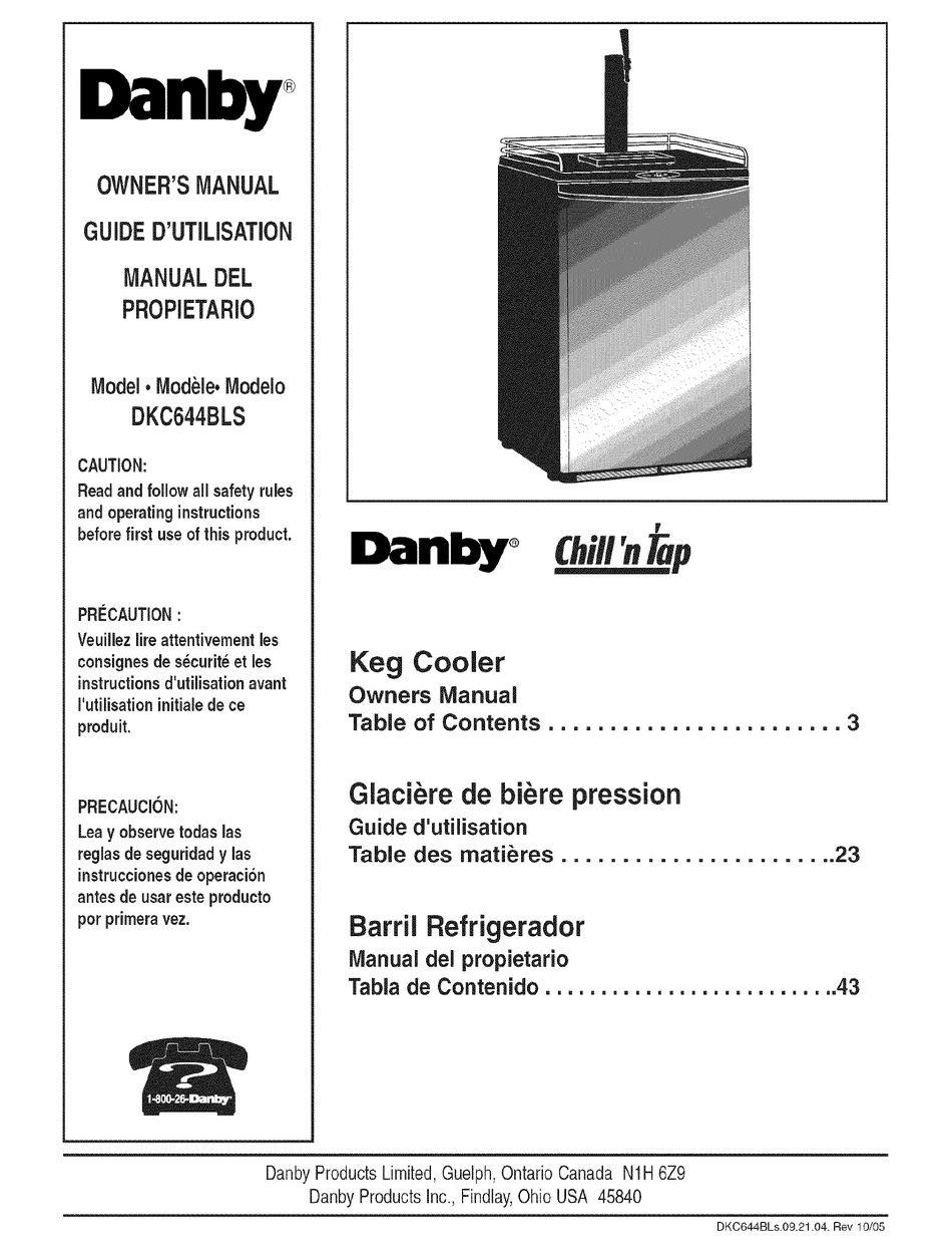 Danby millenium deals kegerator