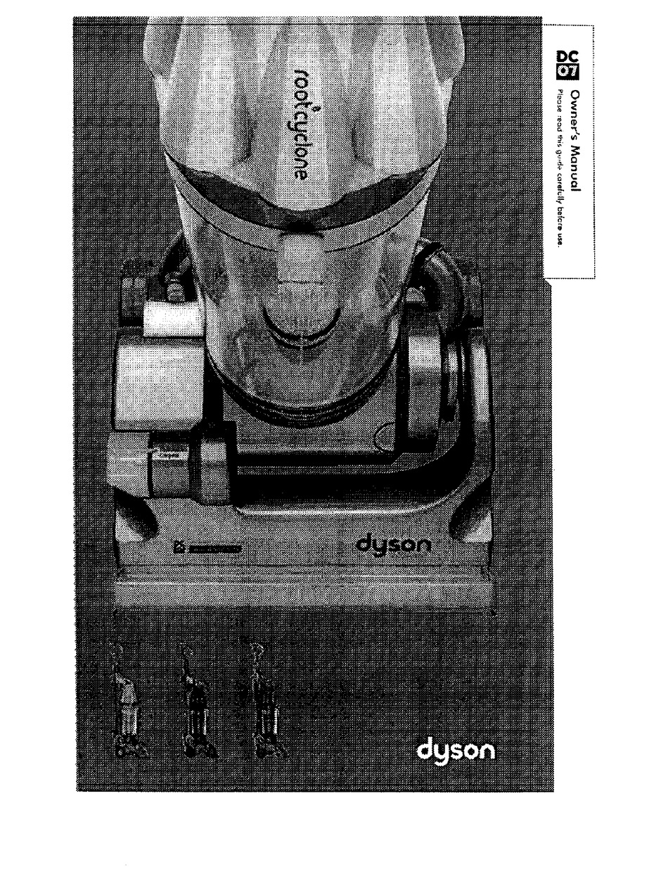 DYSON DC07 OWNER'S MANUAL Pdf Download ManualsLib