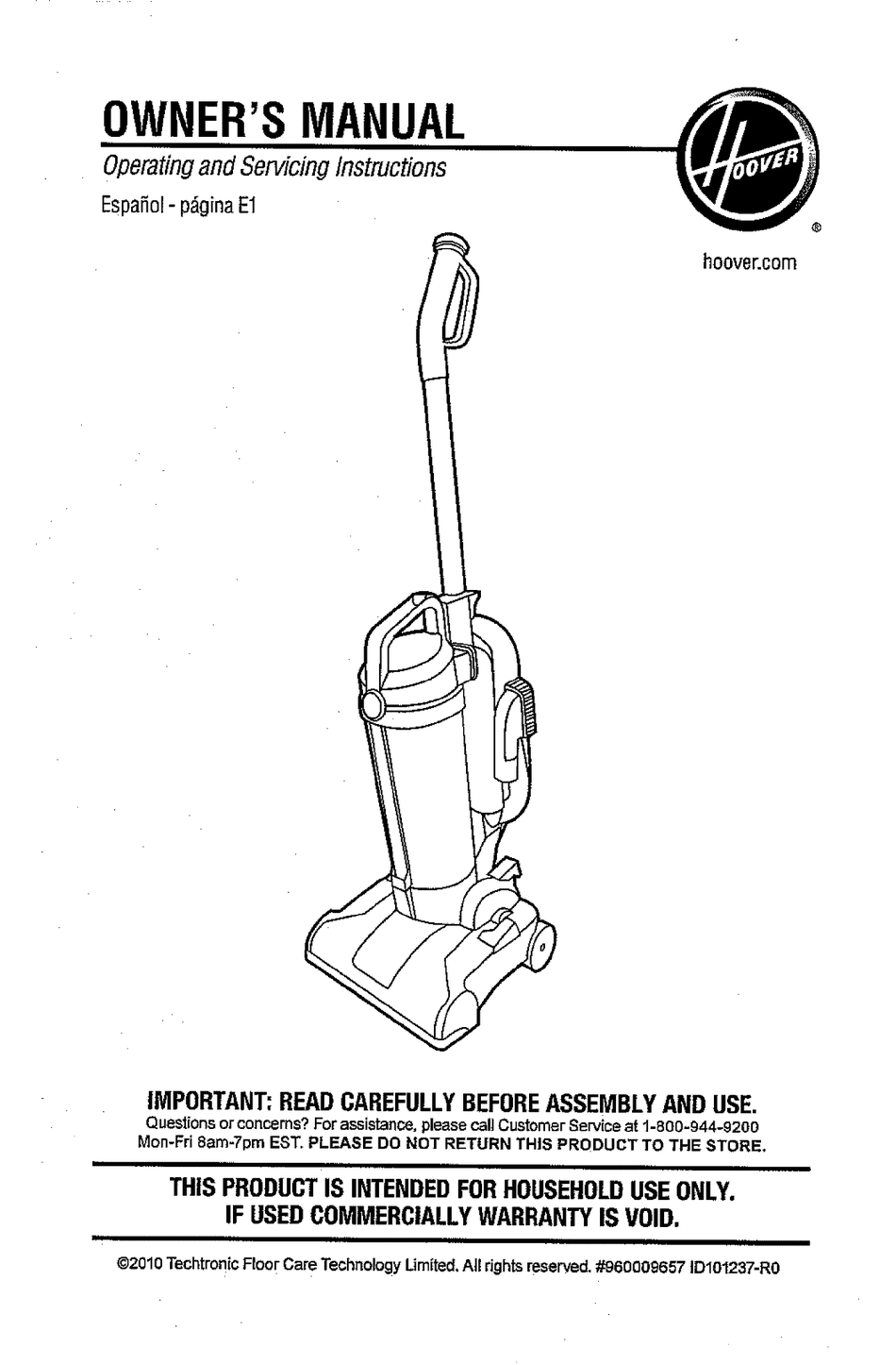 vacuum cleaner for big area