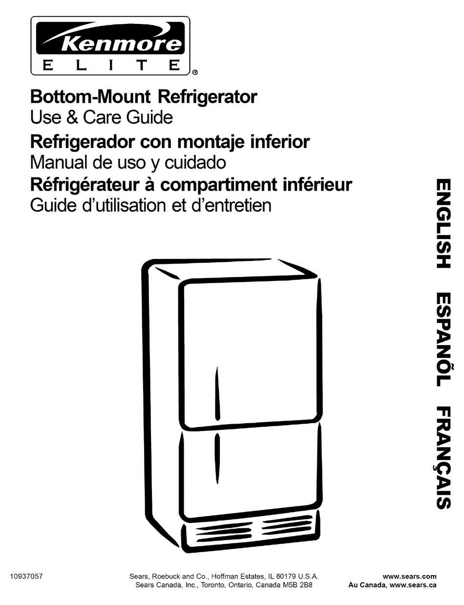 KENMORE 59671003100 USE & CARE MANUAL Pdf Download | ManualsLib