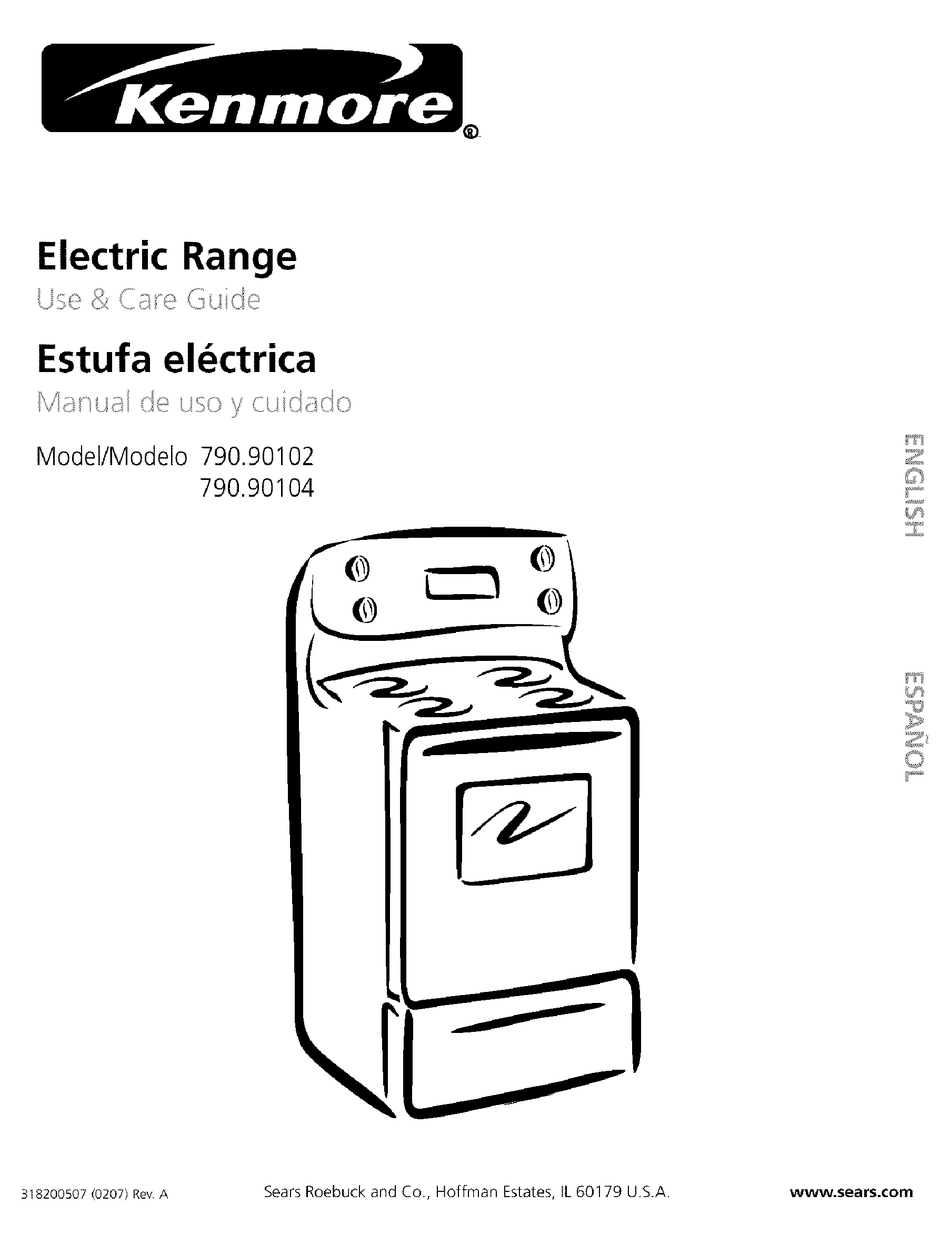 KENMORE 790.90102 USE & CARE MANUAL Pdf Download | ManualsLib