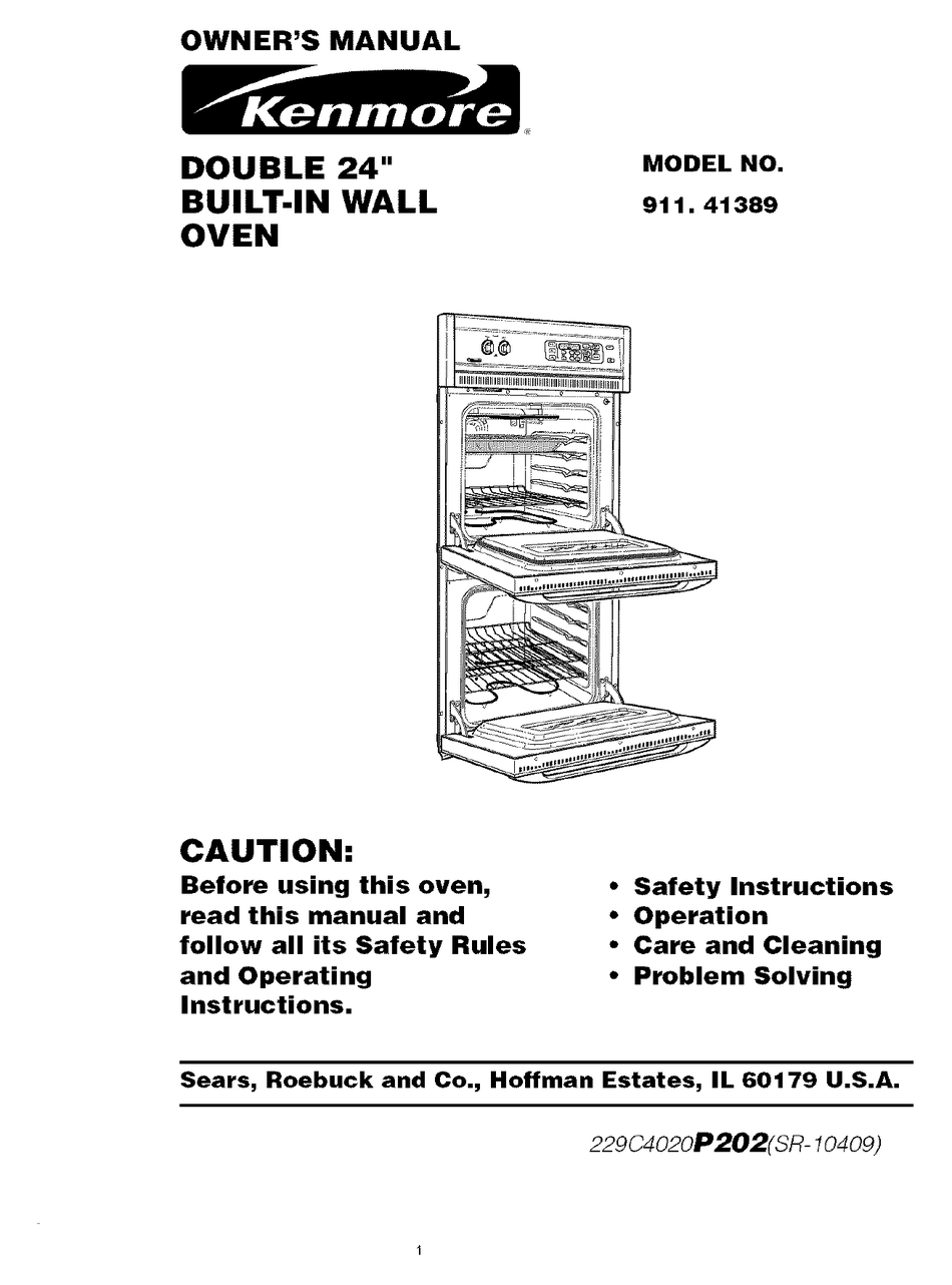 kenmore oven 911