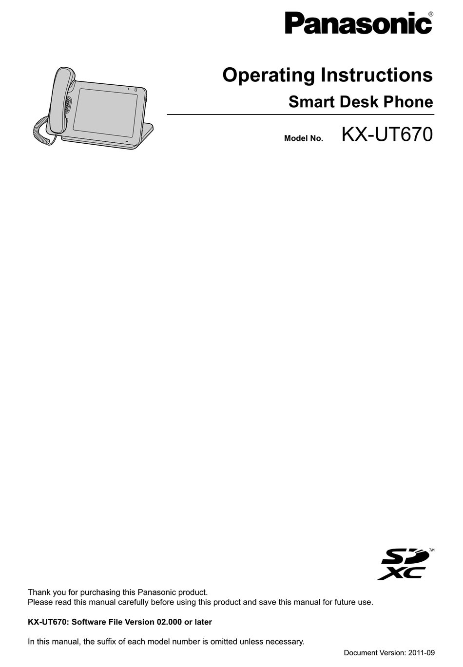 Panasonic KX-UT670 Phone for sale online 