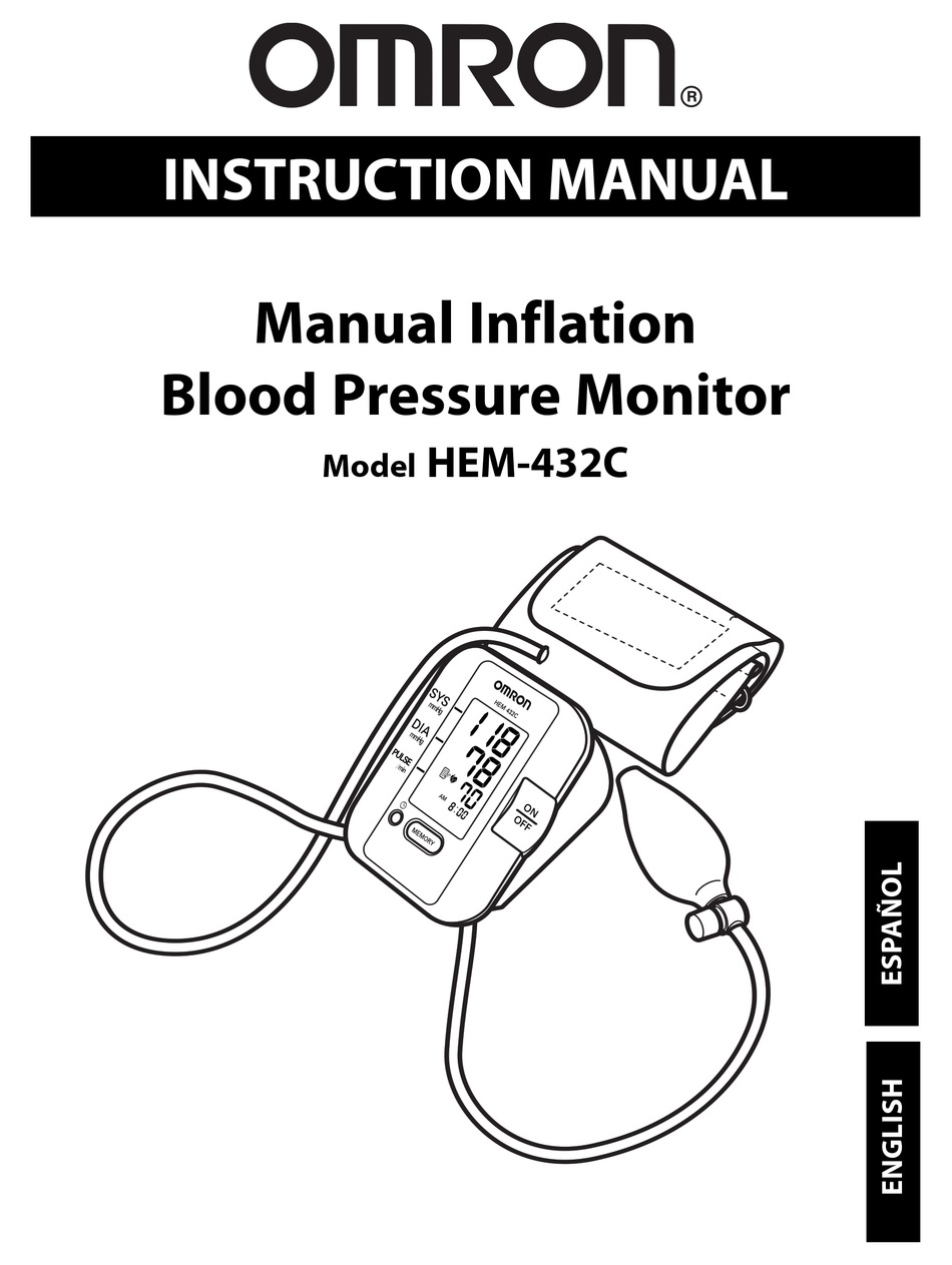 OMRON HEM-432C INSTRUCTION MANUAL Pdf Download | ManualsLib