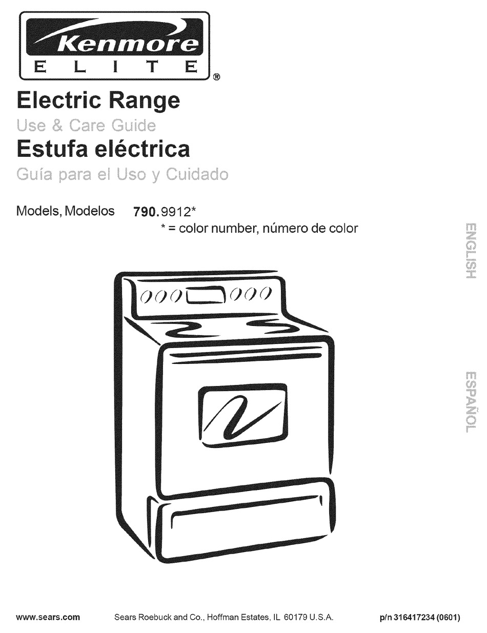 kenmore elite electric cooktop troubleshooting