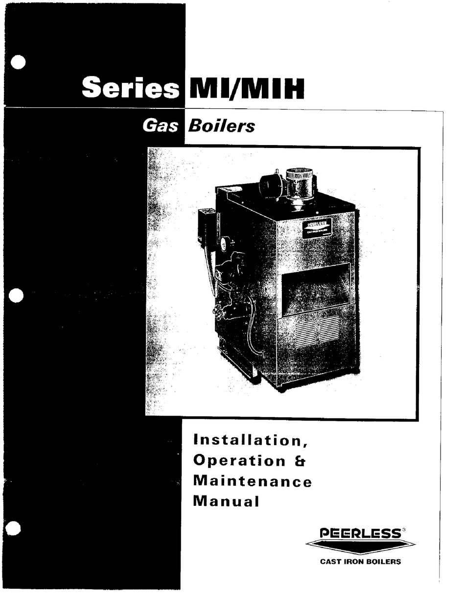 Peerless Mi Series Installation Operation Maintenance Manual Pdf Download Manualslib