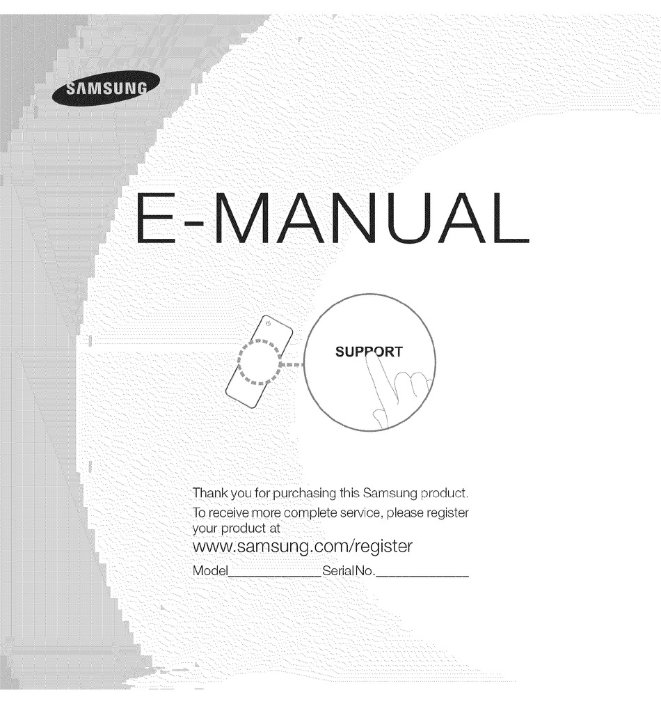 SAMSUNG PN60E8000 E-MANUAL Pdf Download | ManualsLib