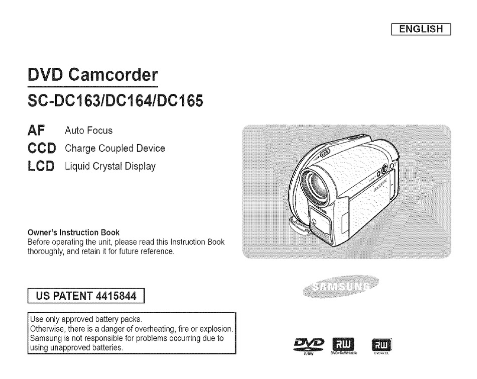 Samsung Sc Dc163 Owner S Instruction Manual Pdf Download Manualslib