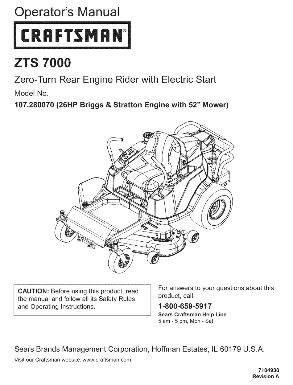 Zt7000 Craftsman Zero Turn Cheap Sale, 51% OFF | www.emanagreen.com  Ztl7000 Wiring Diagram.pdf    EmanaGreen