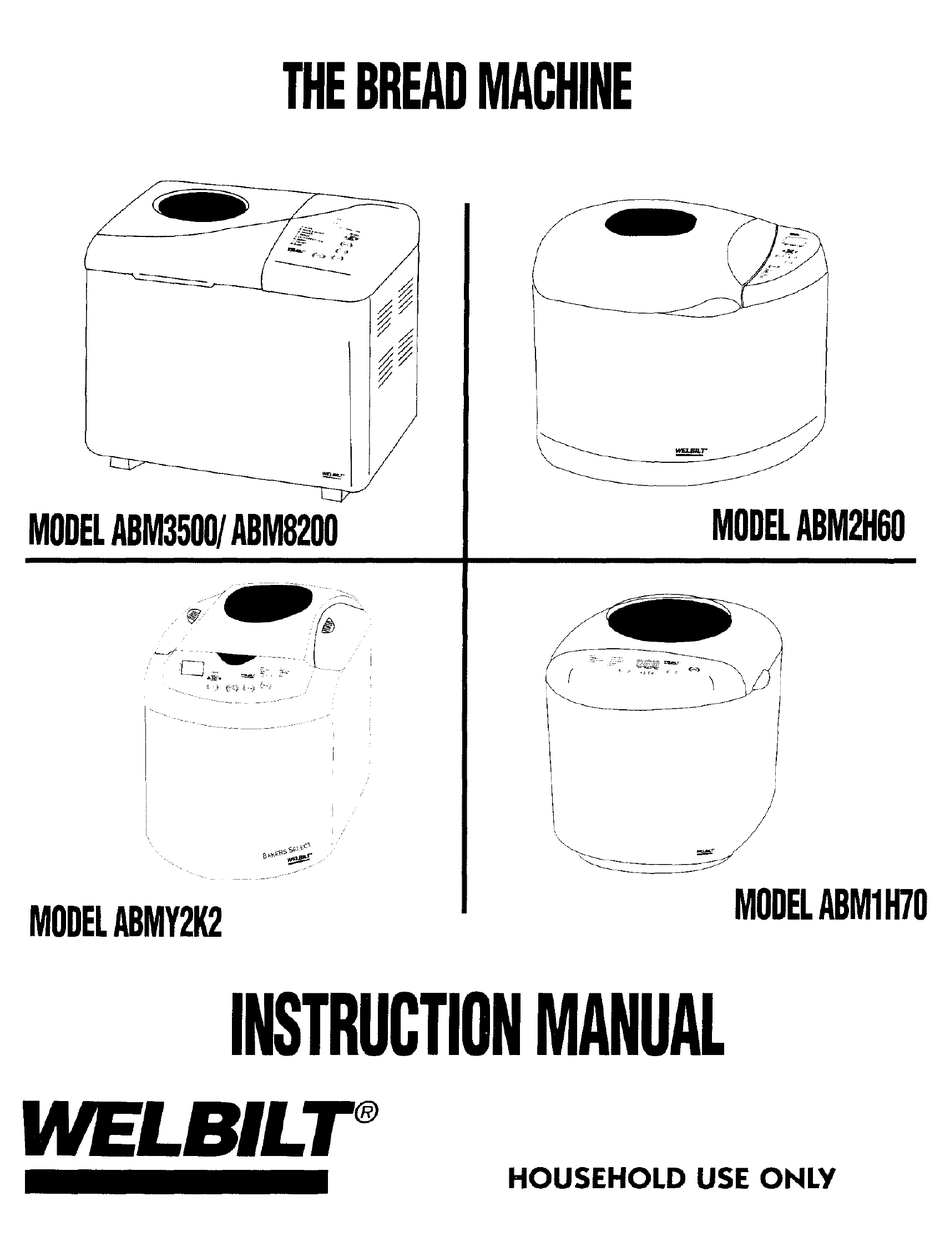 Welbilt Abmy2k2 Instruction Manual Pdf Download Manualslib