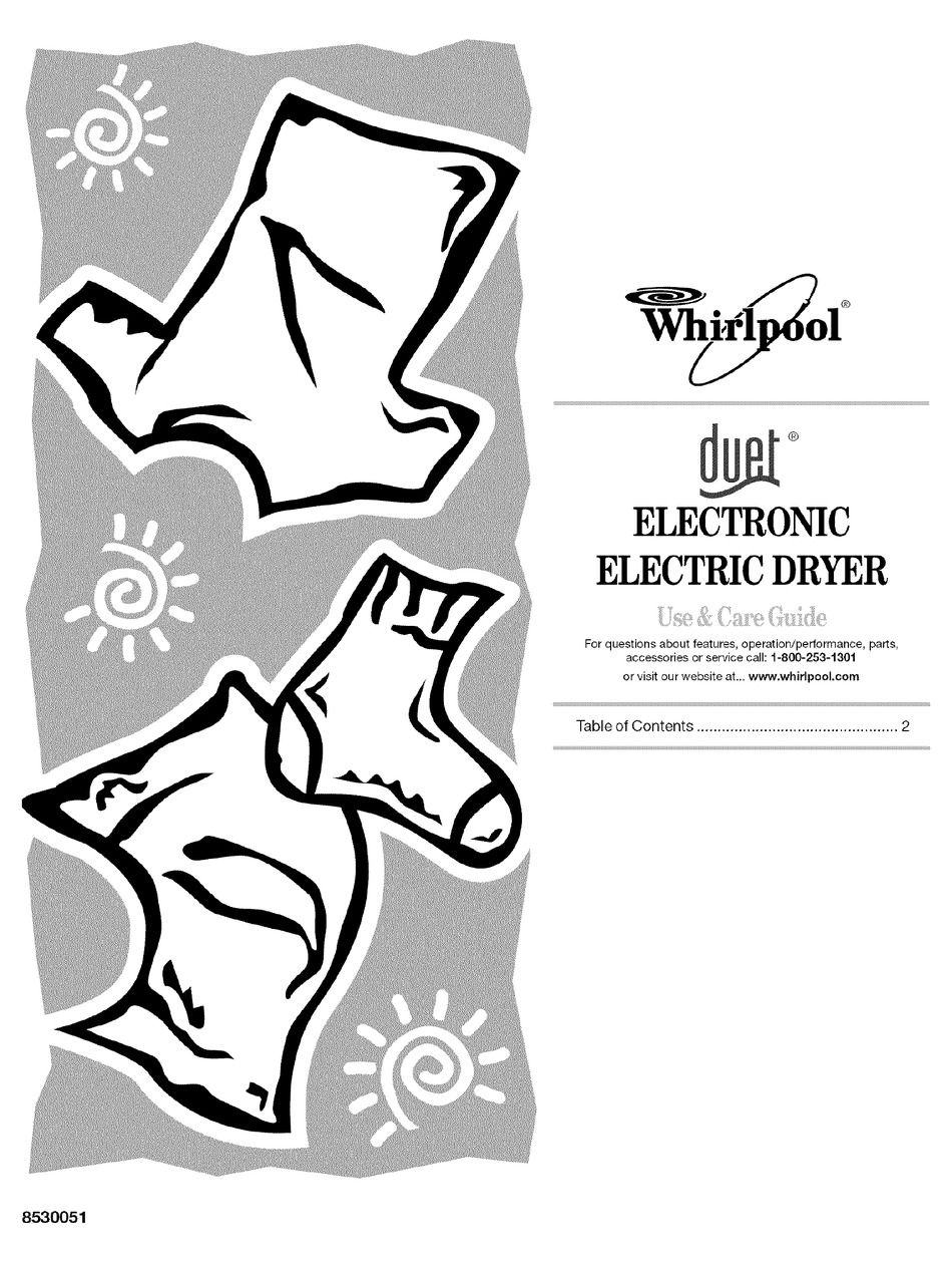 WHIRLPOOL DUET GEW9250PW USE & CARE MANUAL Pdf Download ManualsLib
