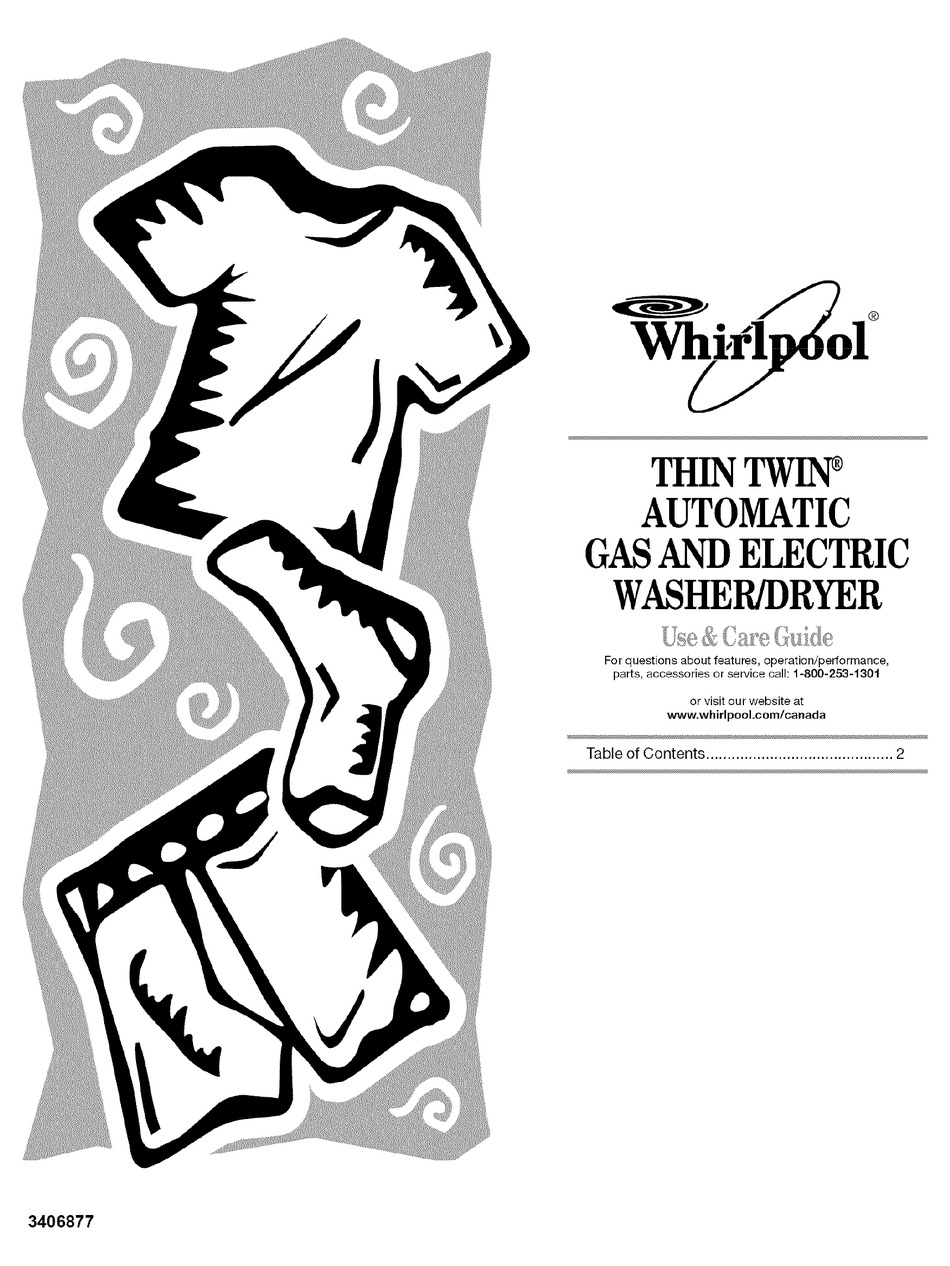 WHIRLPOOL LTE5243DQ USE & CARE MANUAL Pdf Download | ManualsLib