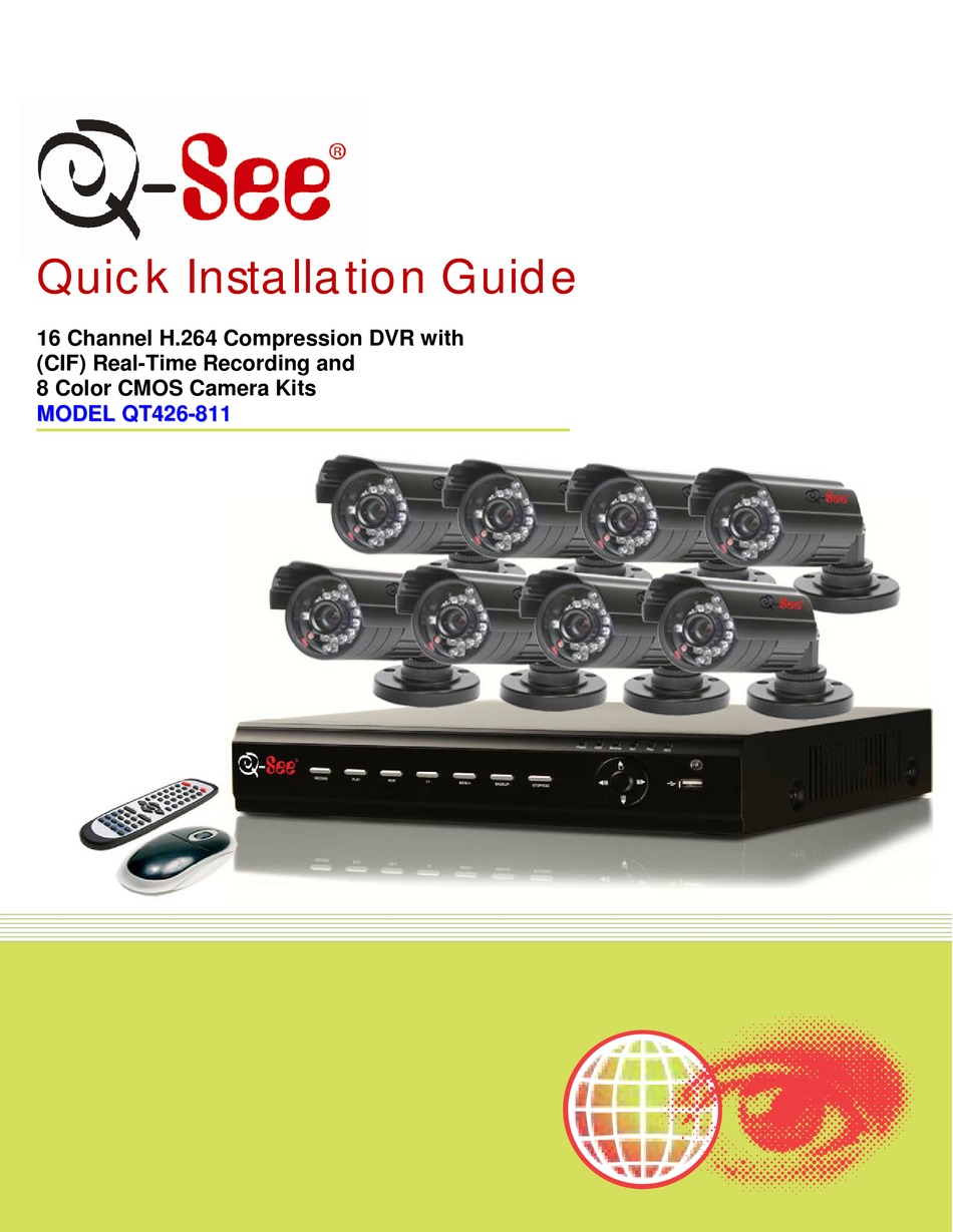 QSEE QT426811 QUICK INSTALLATION MANUAL Pdf Download ManualsLib
