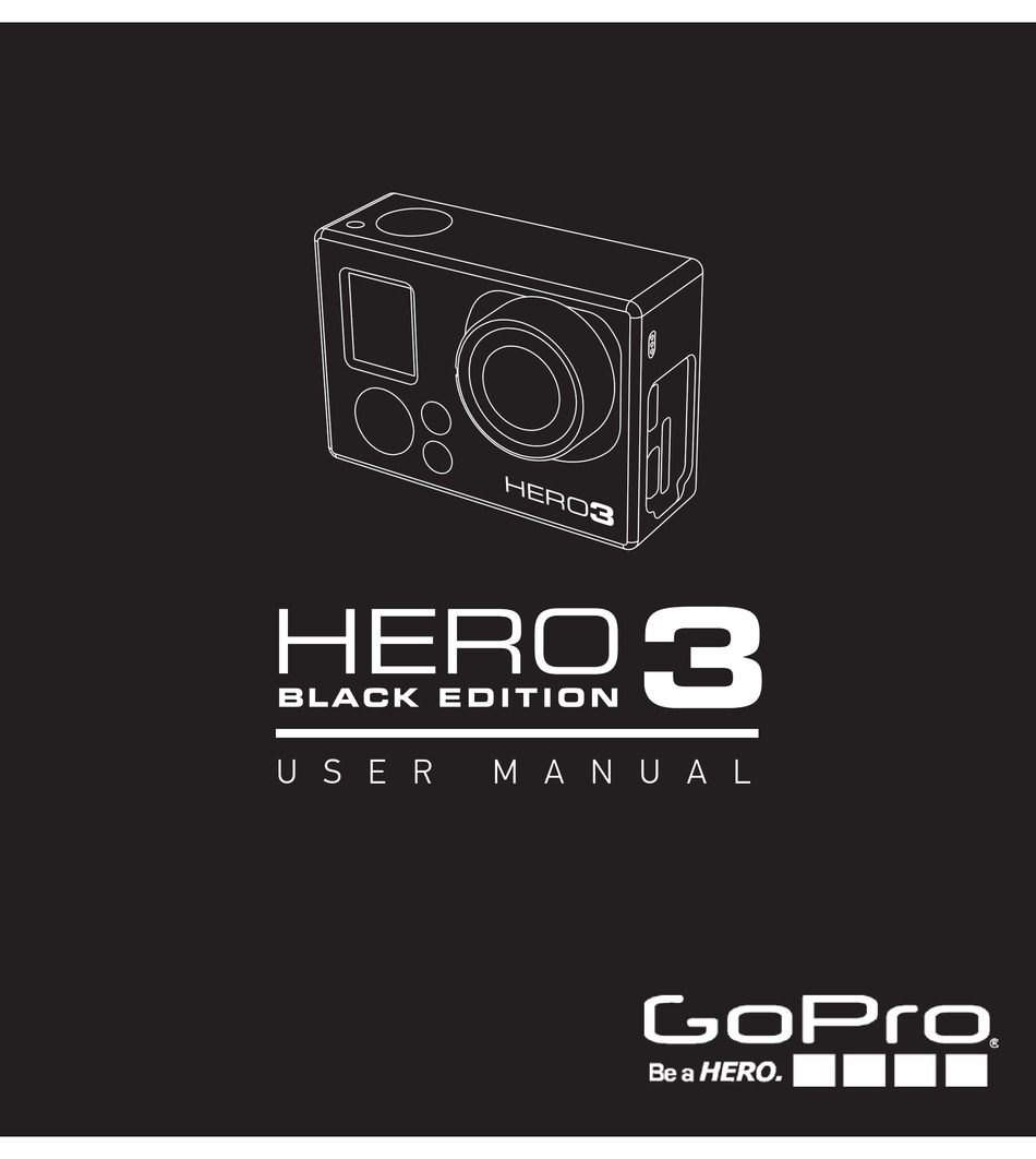 Gopro Hero 3 Black Edition User Manual Pdf Download Manualslib