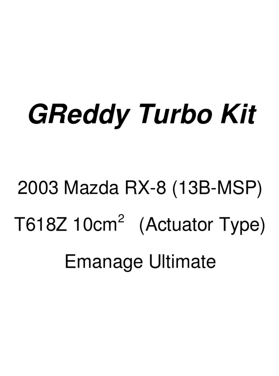greddy scion tc turbo kit