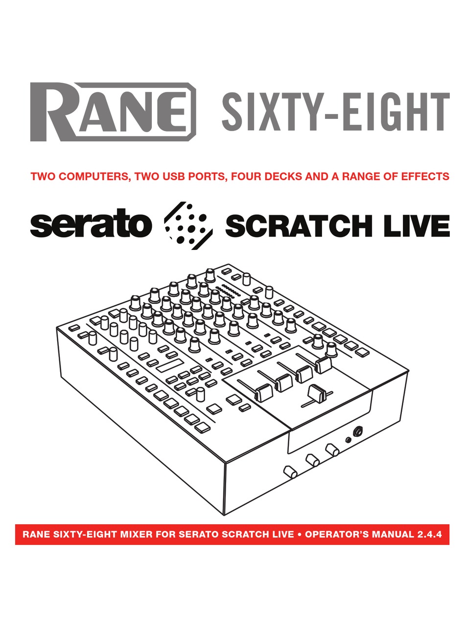rane sixty four serato dj 1.8 software manual