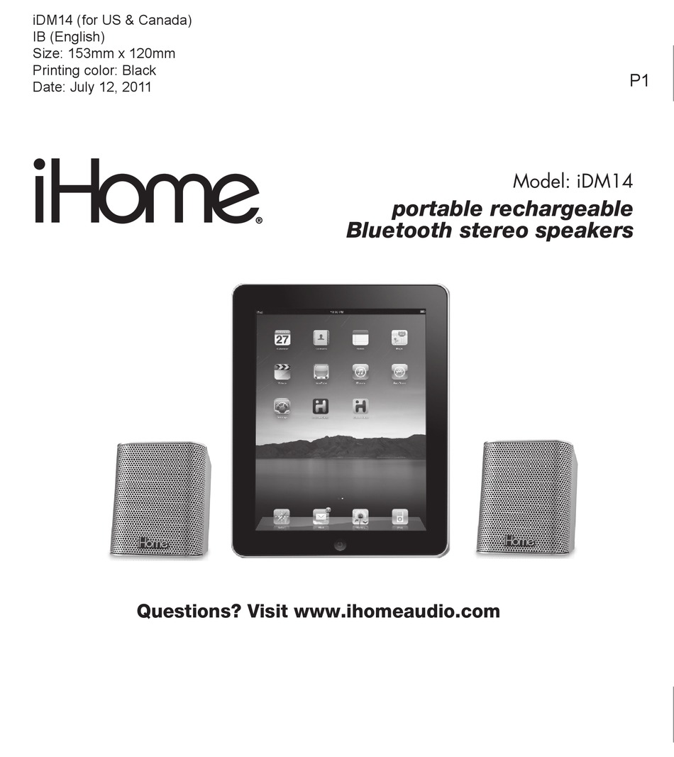 ihome model ibt62