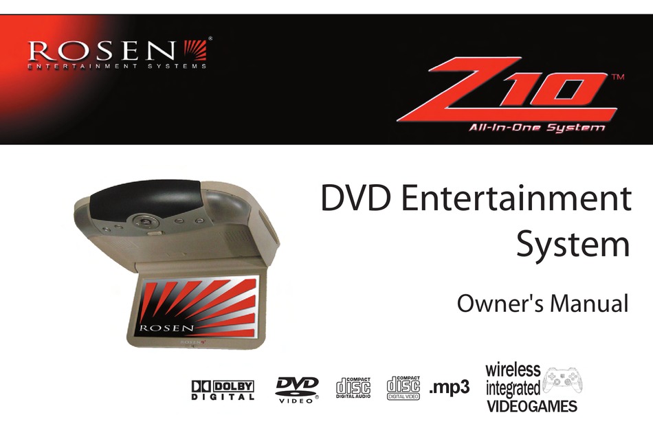 Rosen Dvd Entertainment System Installation Guide