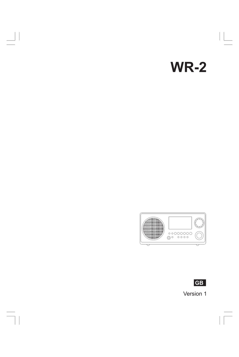 SANGEAN WR2 OPERATING INSTRUCTIONS MANUAL Pdf Download ManualsLib